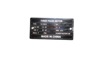 MOTOR 7.5HP 2800RPM 380V CON POLEA product image